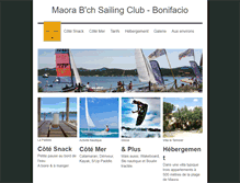Tablet Screenshot of maora-beach.com